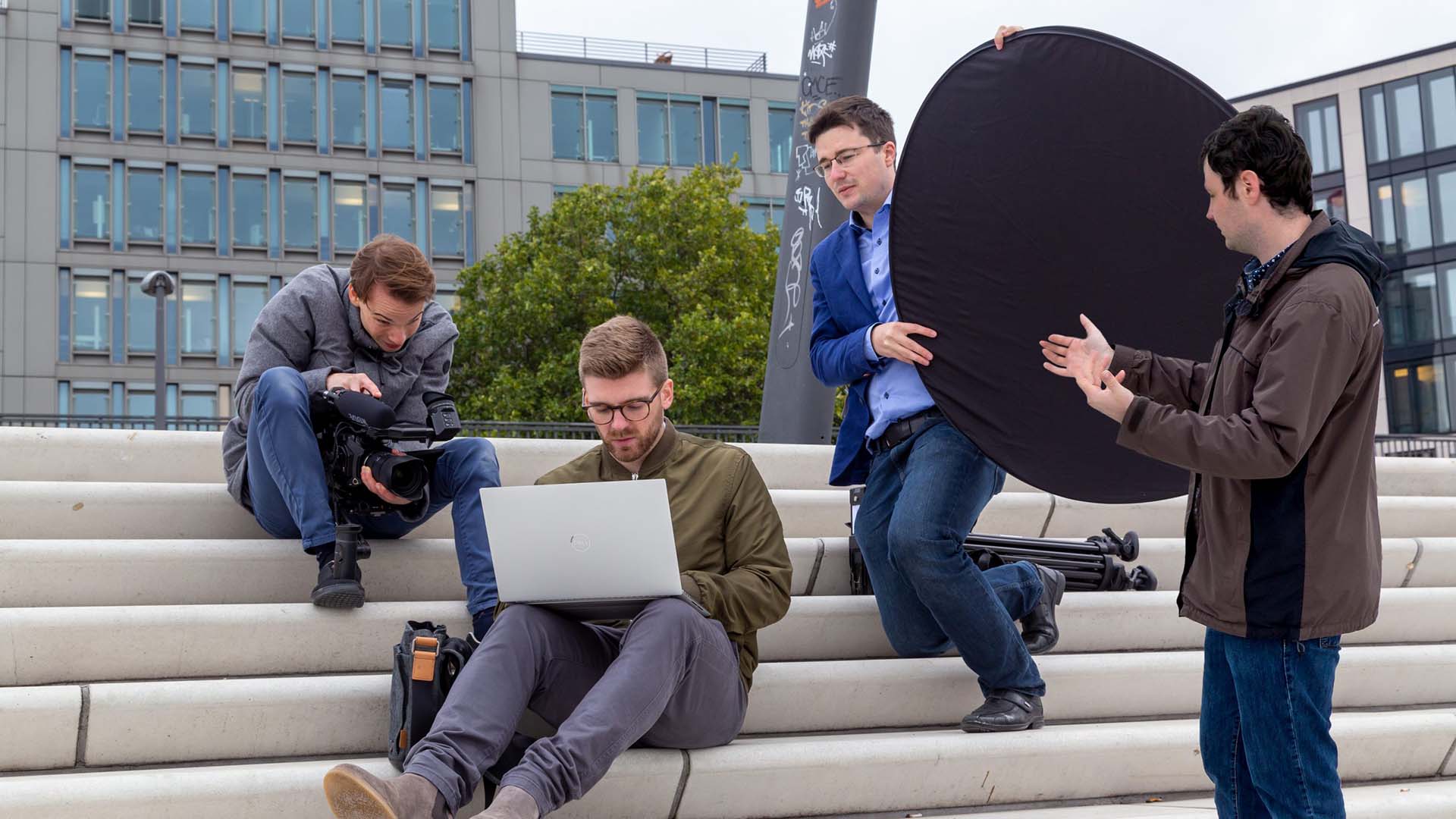 Rollen und Aufgaben beim Videodreh