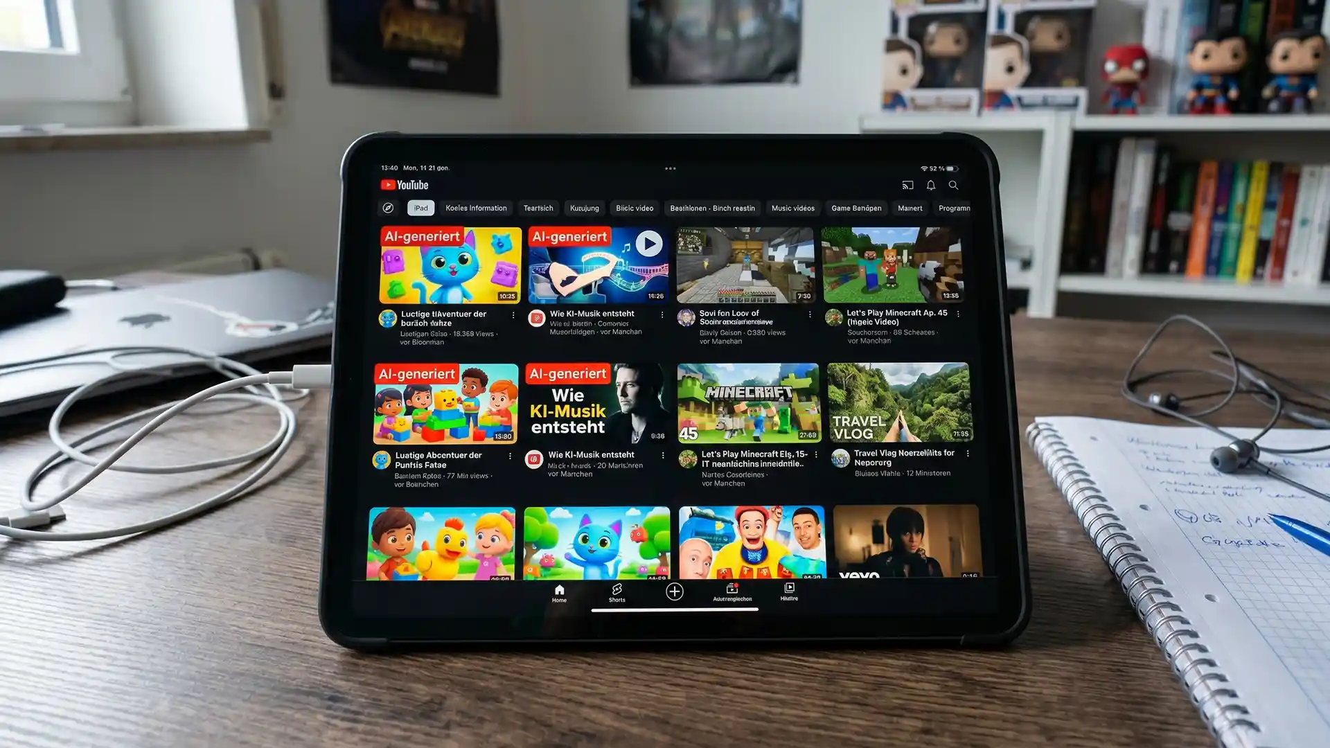 Offener Brief an YouTube: KI-Inhalte für Kinder