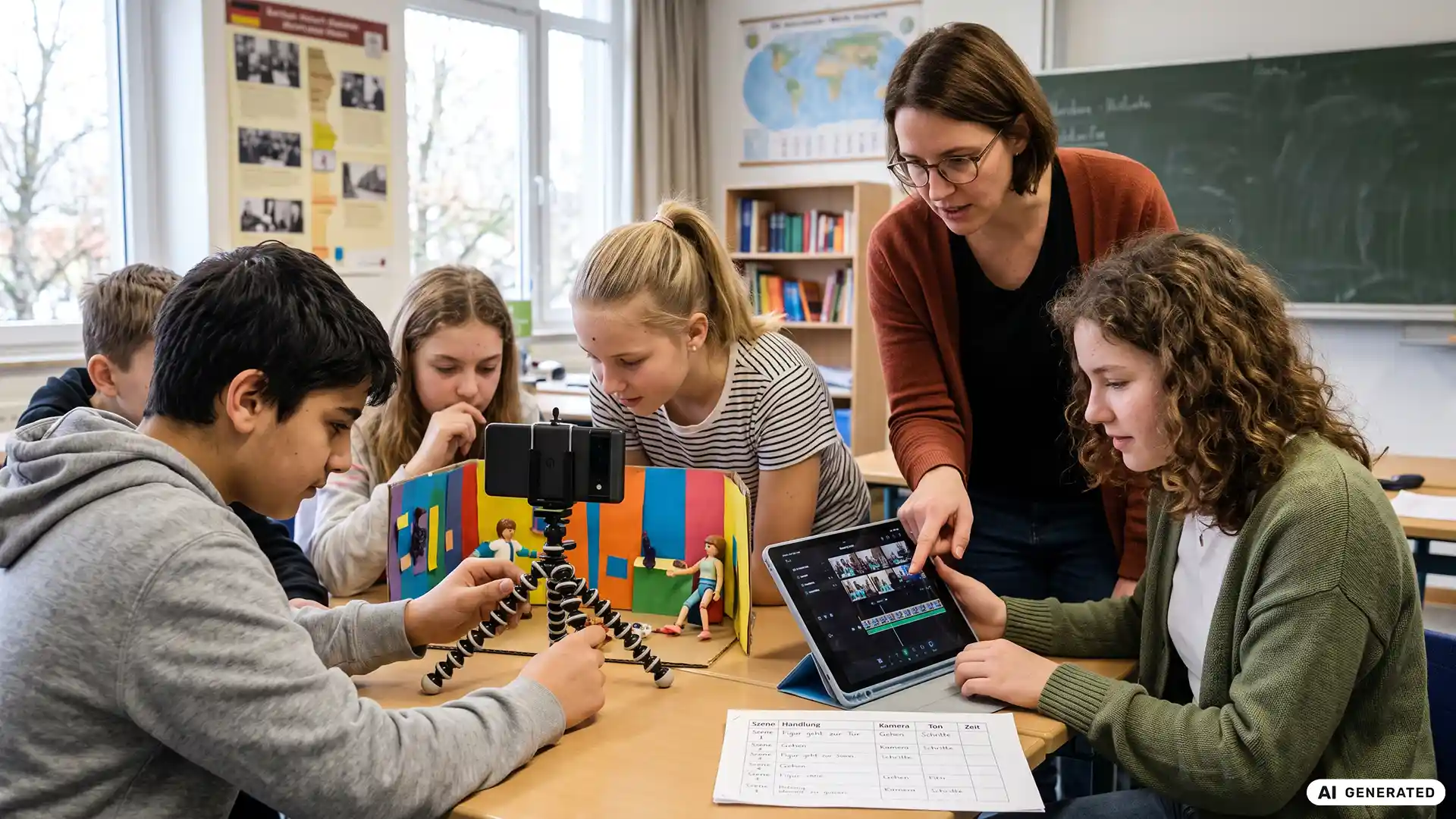 Videoprojekte im Unterricht fair bewerten